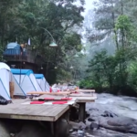 Tempat Camping Pinggir Sungai Di Pangalengan Bandung